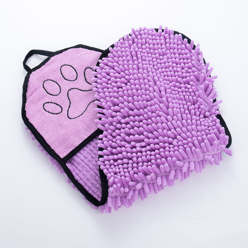 Quick-Dry Microfiber Pet Bath Towel for Dogs & Cats