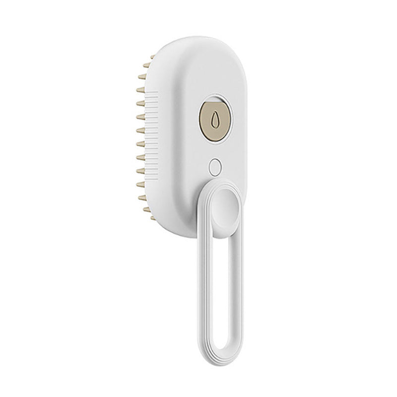 3-in-1 Electric Pet Brush – Steam, Massage & Hair Removal Comb