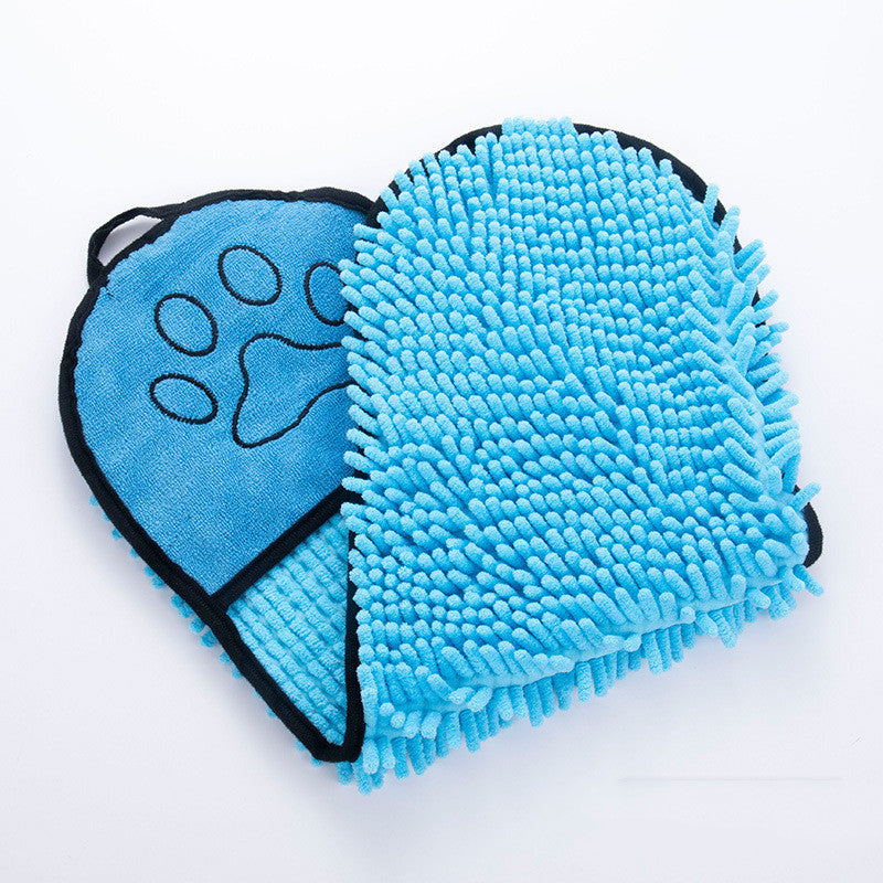 Quick-Dry Microfiber Pet Bath Towel for Dogs & Cats